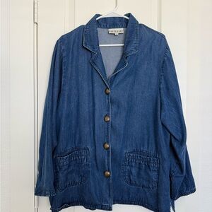 David Dart Women's Classic Blue Denim Jacket